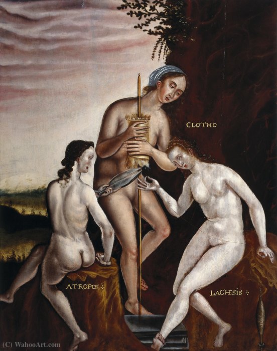 The Three Fates — Philip Galle