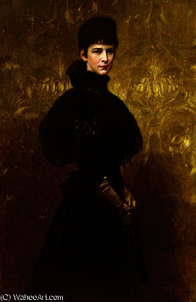 Queen Erzsebet — Gyula Benczúr