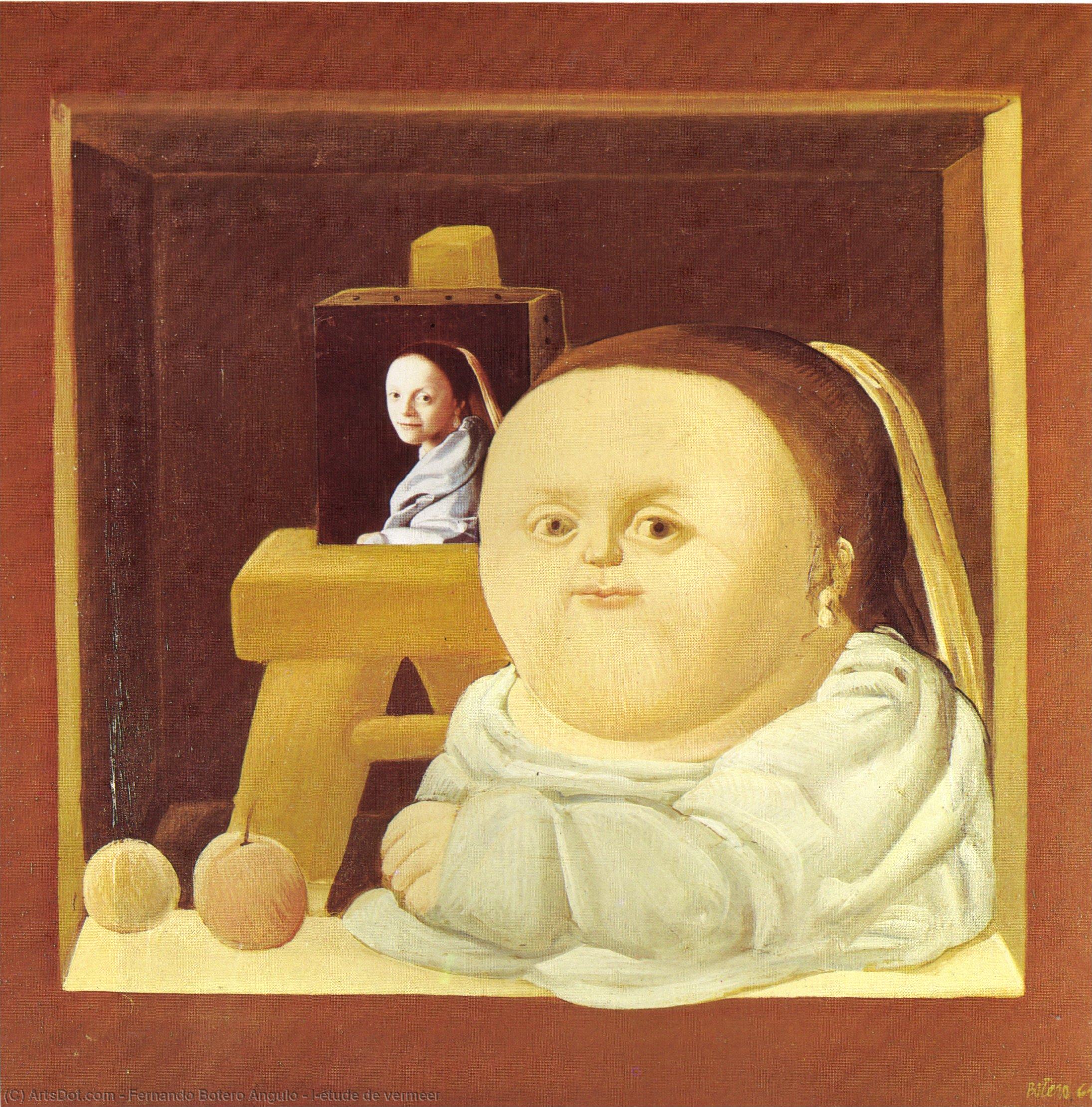L'étude De Vermeer — Фернандо Ботеро