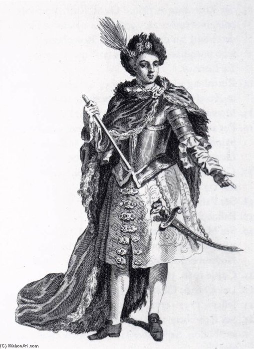 Habit Of The King Of Poland — Thomas Jefferys