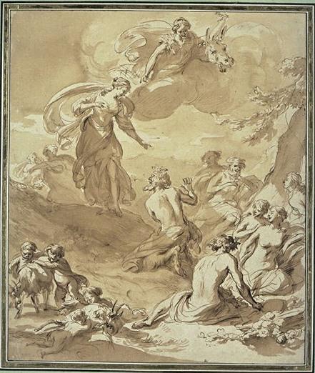Subject Of An An Old Novel — Nicolaes Pietersz Berchem