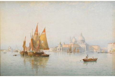 S. Maria Della Salute, Venice - Early Morning — George Stanfield Walters