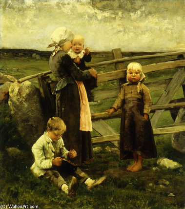 Children With Cherrie — Бернардус Йоханнес (бернард) Бломмерс