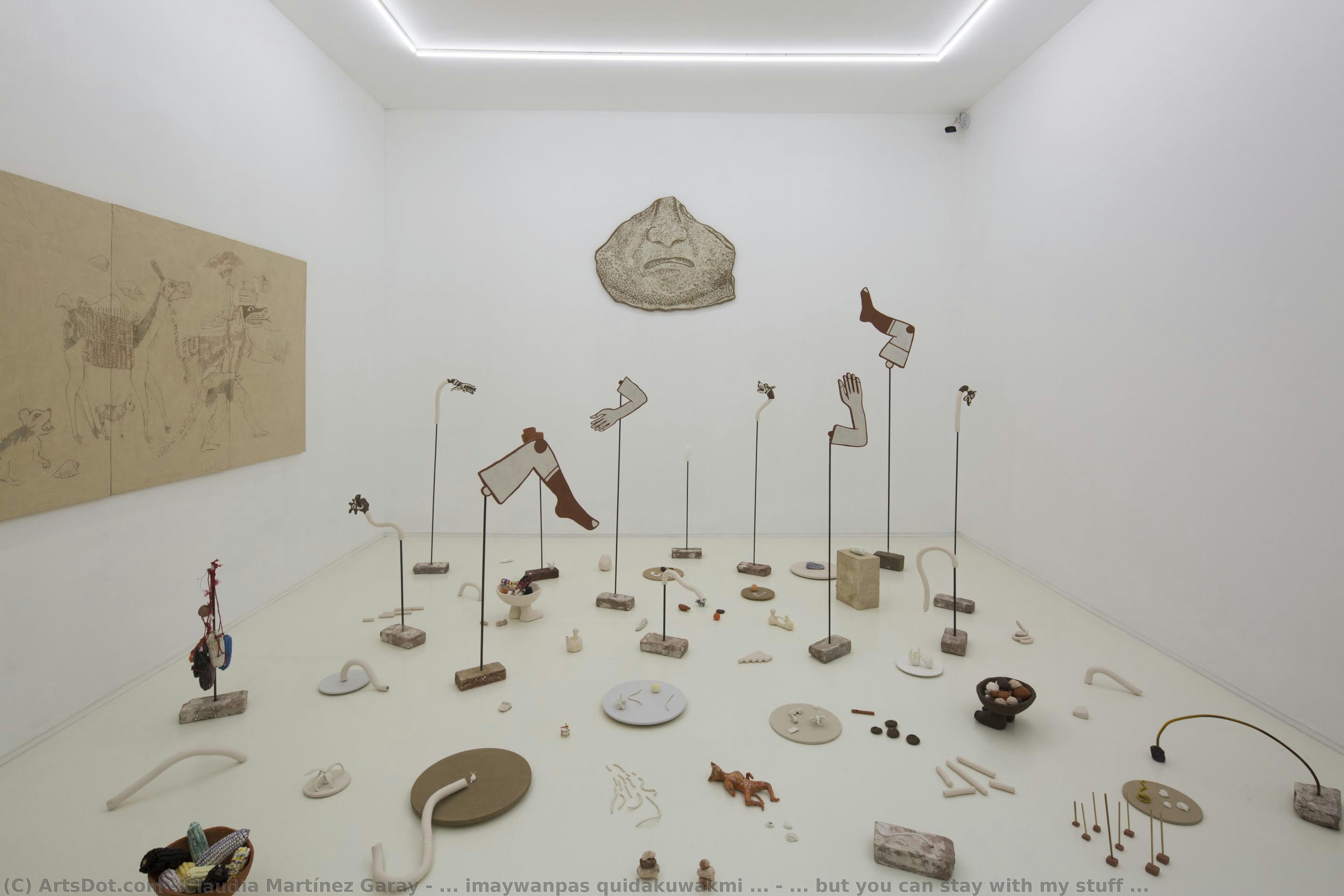 ... Imaywanpas Quidakuwakmi ... / ... But You Can Stay With My Stuff — Claudia Martínez Garay