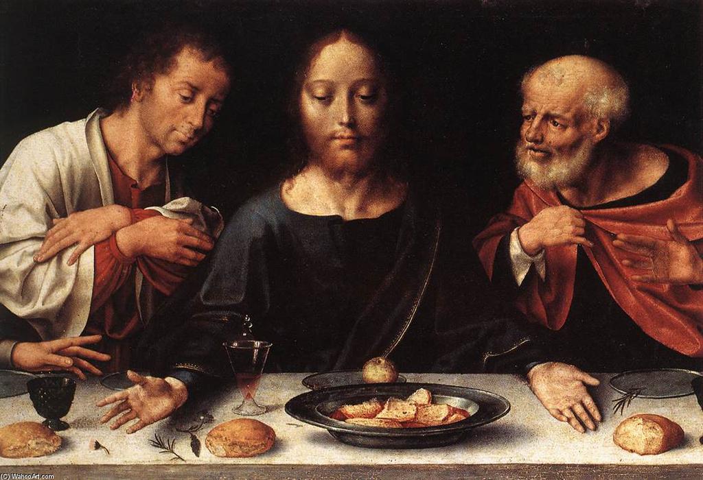 Altarpiece Of The Lamentation (detail) — ヨース・ファン・クレーフェ