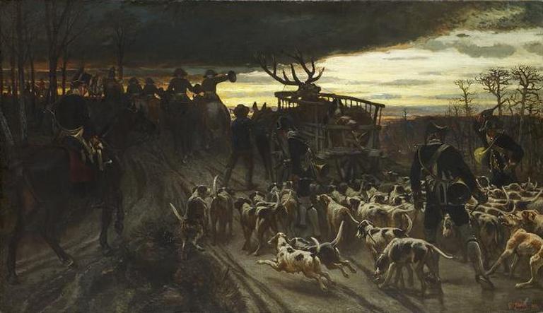 La Retraite Prise — Louis Godefroy Jadin