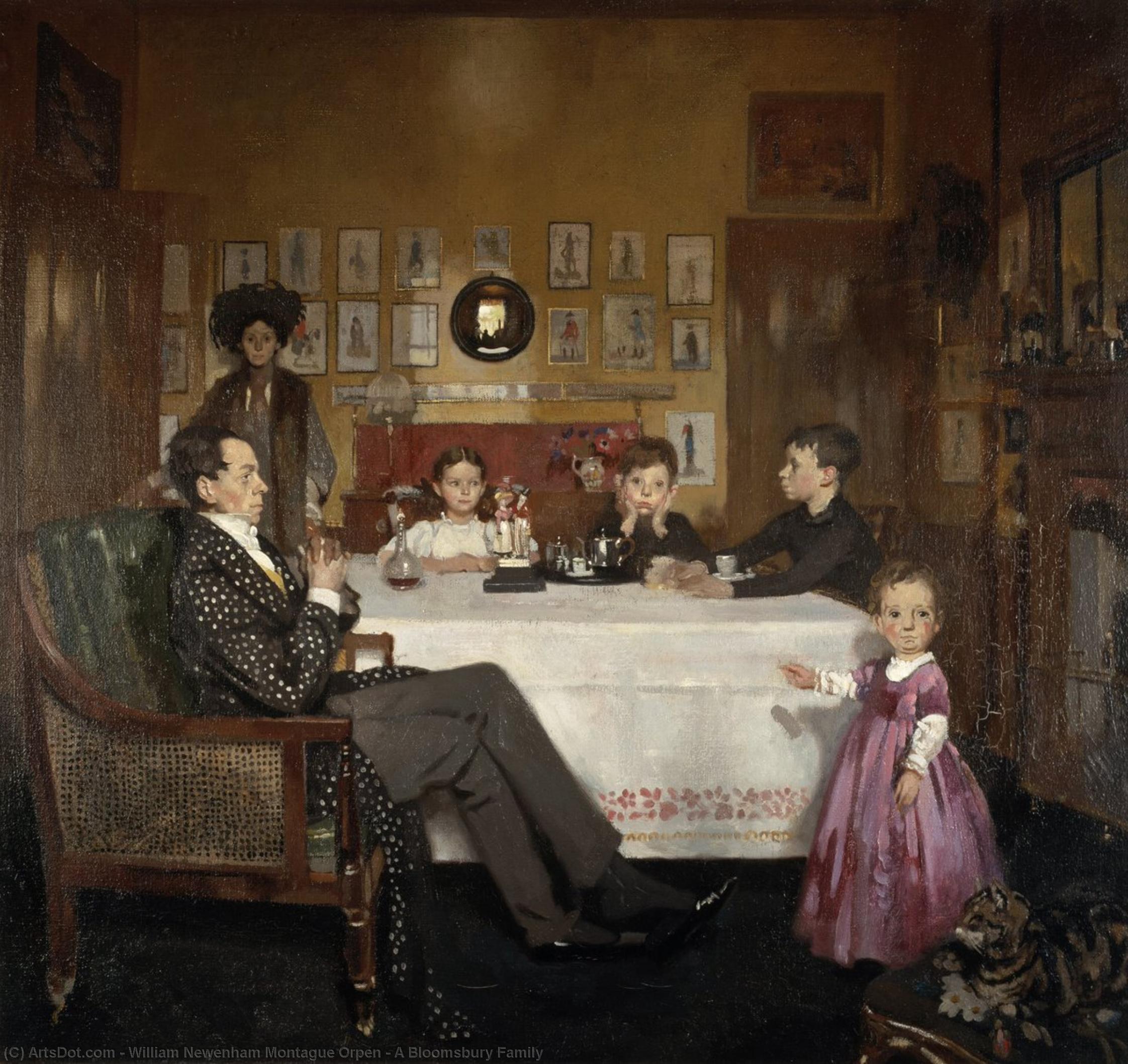 A Bloomsbury Family — Sir William Newenham Montague Orpen