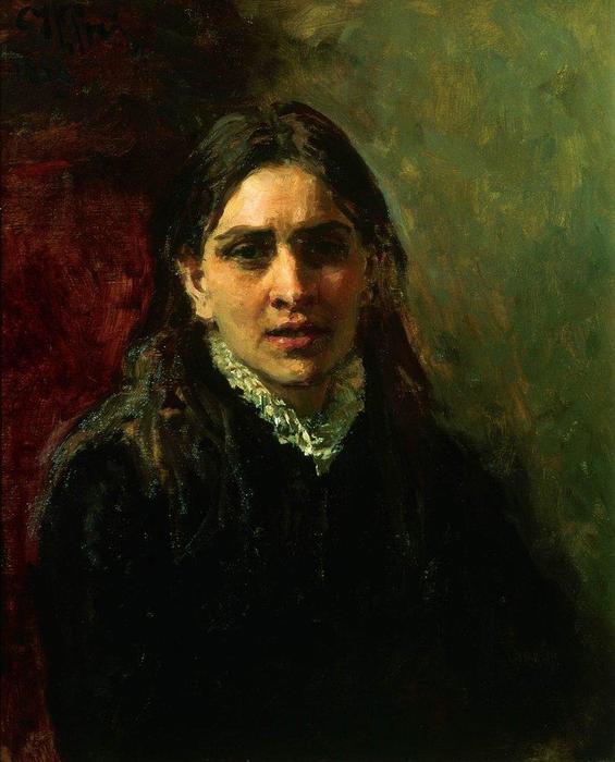 Portrait Of The Actress Pelagey Strepetova — Ilya Yefimovich Repin