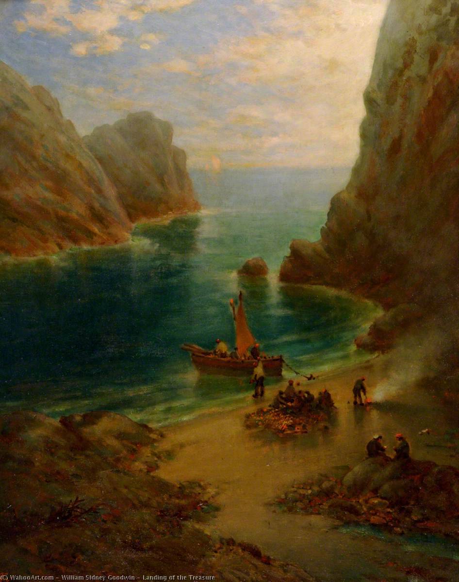 Landing Of The Treasure — William Sidney Goodwin