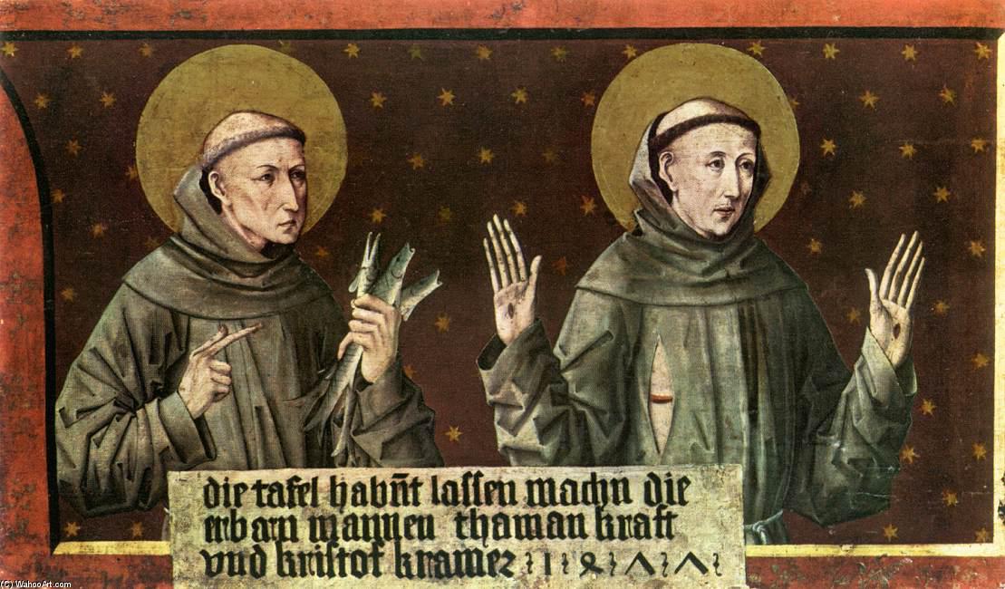 St Anthony Of Padua And St Francis Of Assisi — Friedrich Pacher