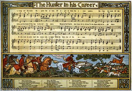 The Hunter In His Career — Walter Crane