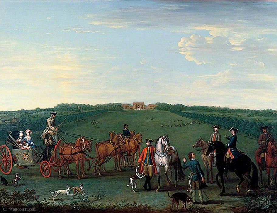 The Beauchamp-proctor Family And Friends At Langley Park, Norfolk — John Wootton