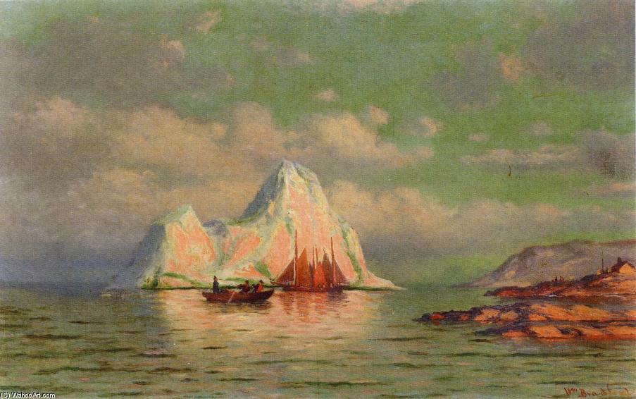 Fishing Boats On The Coast Of Labrador — William Bradford