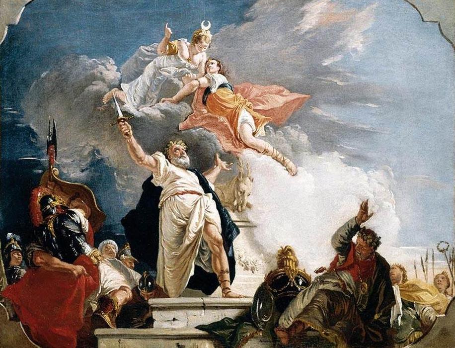 The Sacrifice Of Iphigenia — Francesco Fontebasso