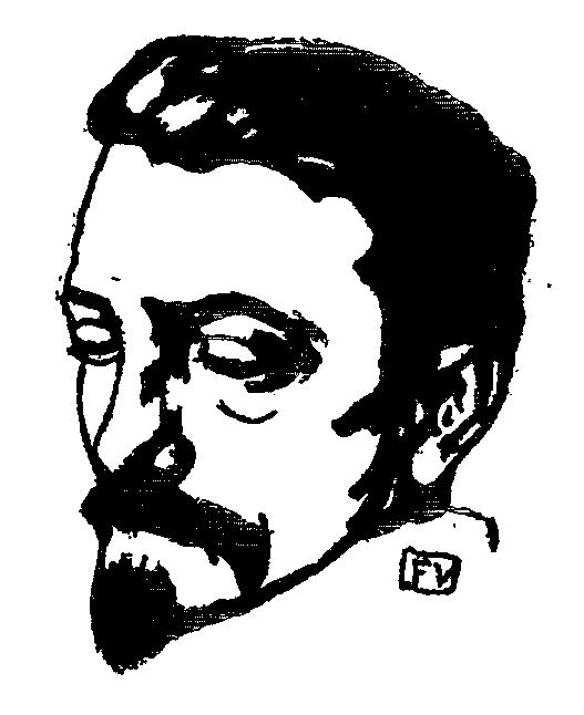 Portrait Of Dutch Writer Multatuli — Félix Vallotton
