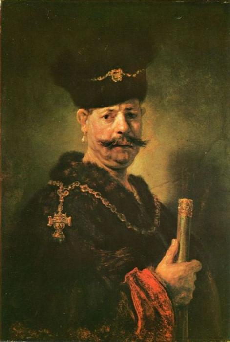 Polish Nobleman — Rembrandt Van Rijn