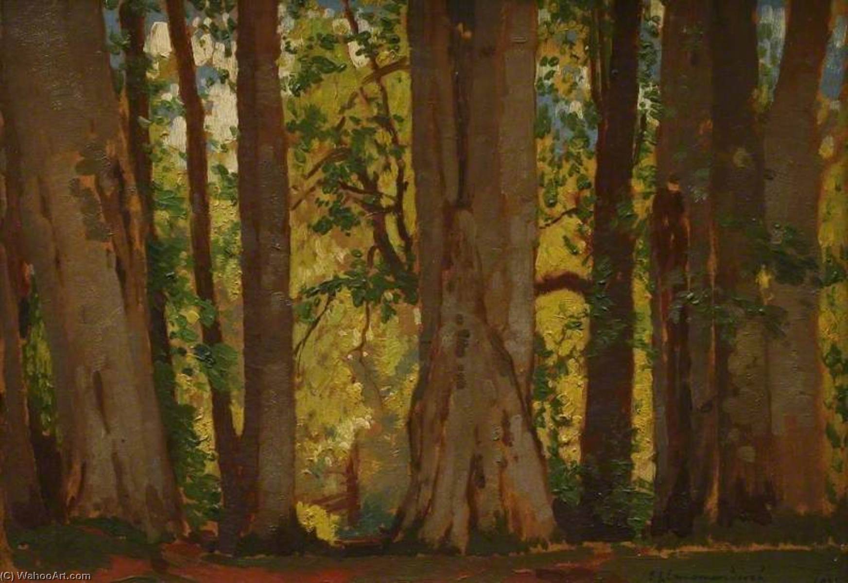 Woodland Scene — Samuel John Lamorna Birch
