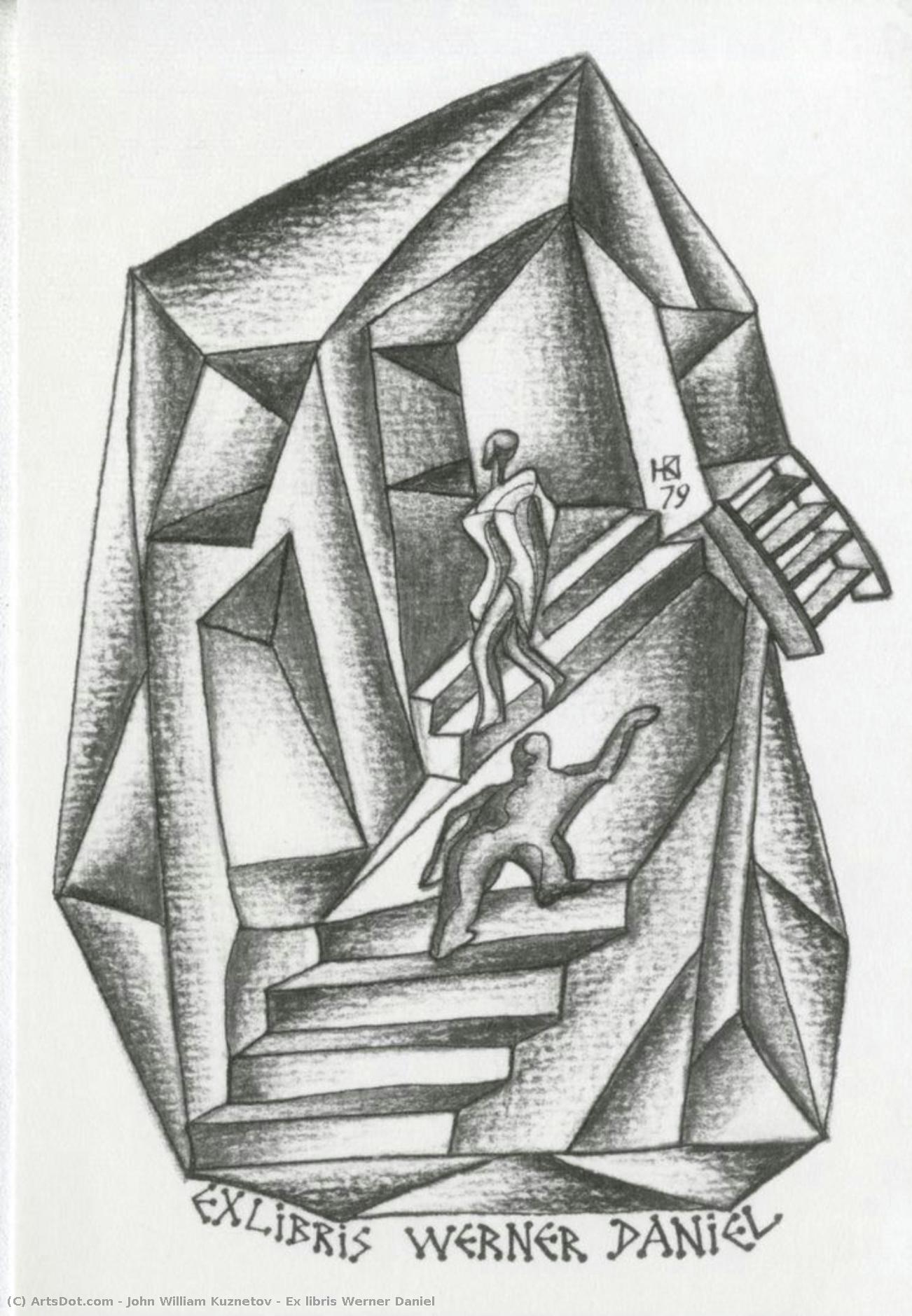 Ex Libris Werner Daniel — John William Kuznetov