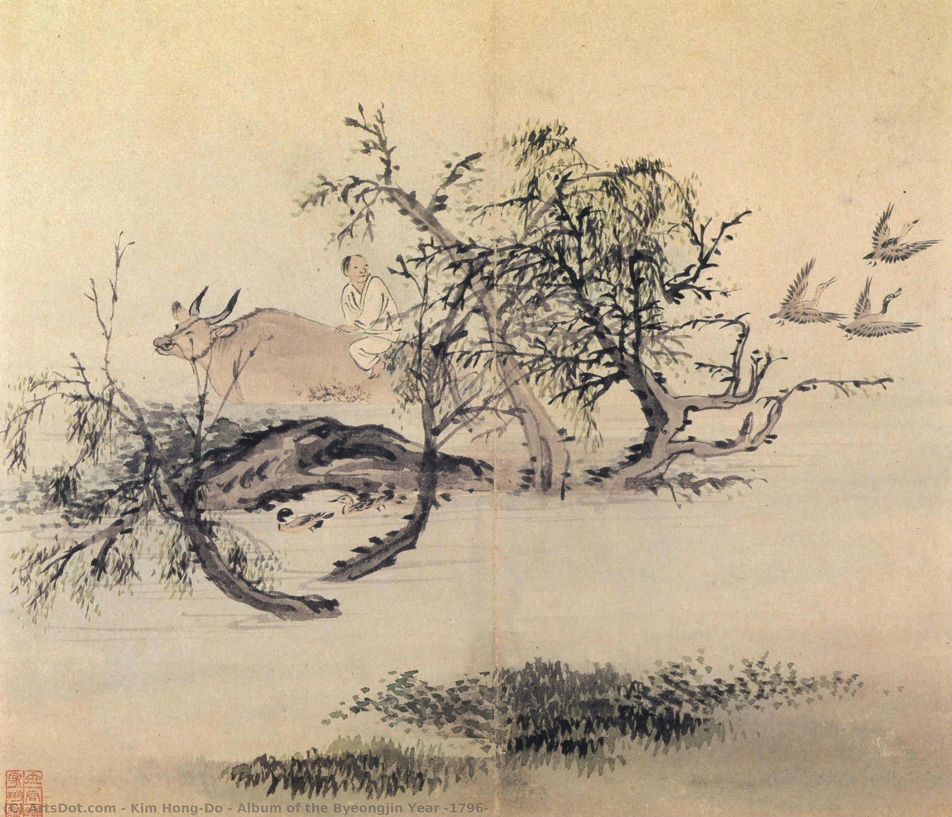 Album Of The Byeongjin Year (1796) — Kim Hong-do