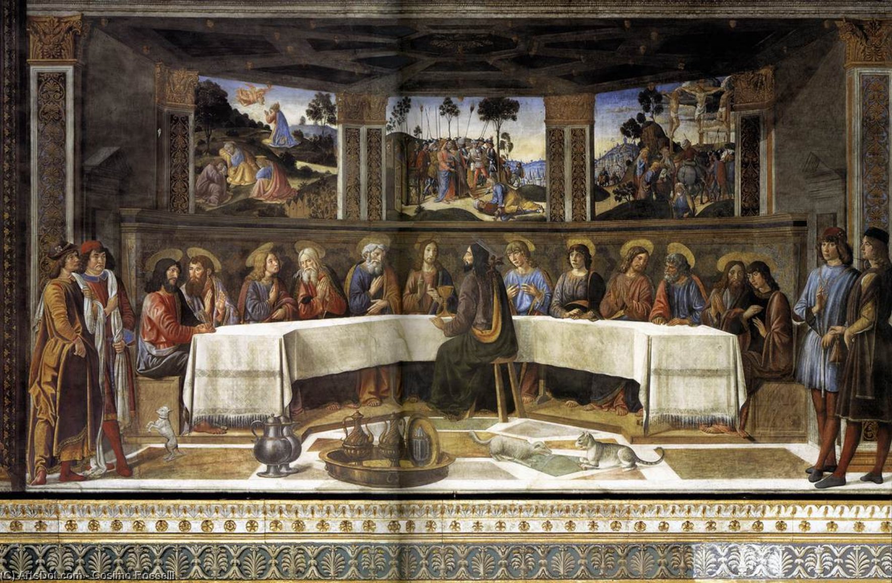 The Last Supper — Косимо Росселли
