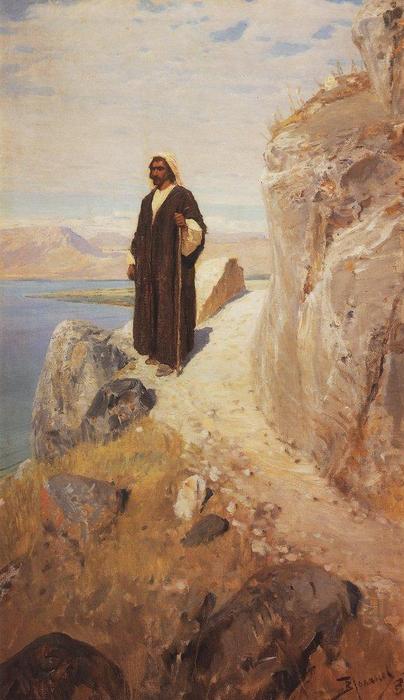 And He Returned To Galilee In The Power Of The Spirit — Vassily Dmitrievitch Polenov