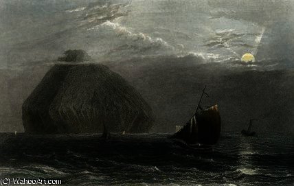 Ailsa Craig — William Henry Bartlett