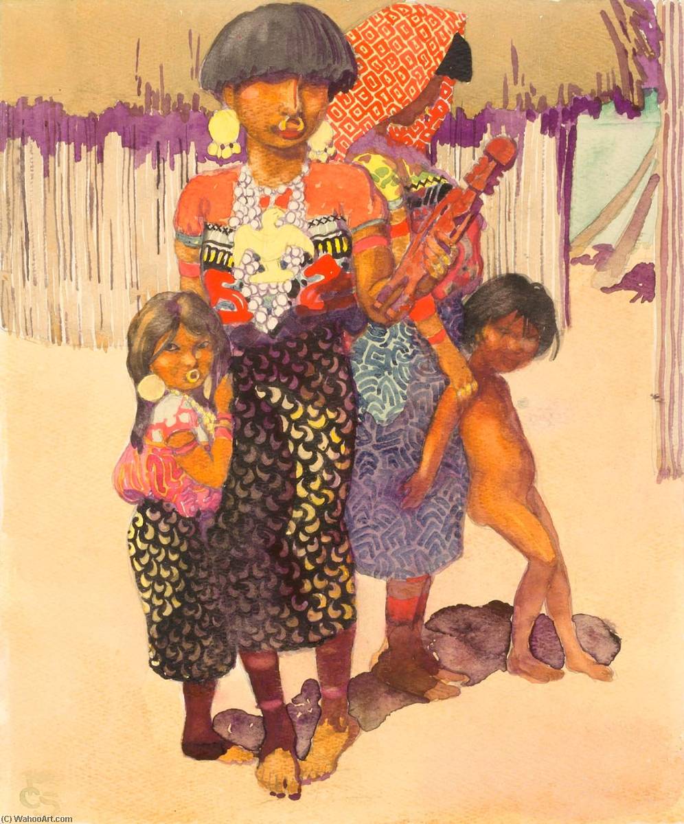Indians Of The San Blas Archipelago, Panama — Carl Folke Sahlin