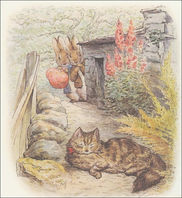 Benjamin Bunny 19a - (11x11) — Beatrix Potter