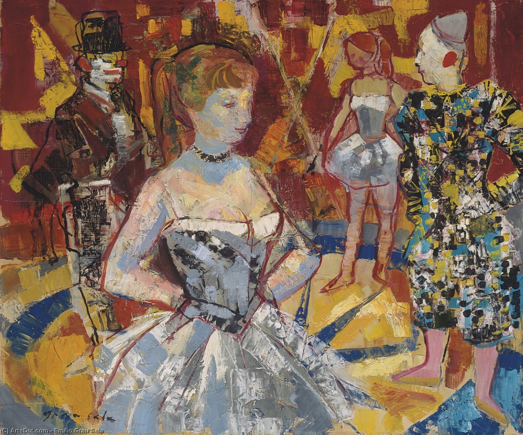 At The Circus, (1959) — Emilio Grau Sala