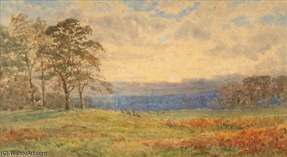 An Extensive Landscape — George Stanfield Walters