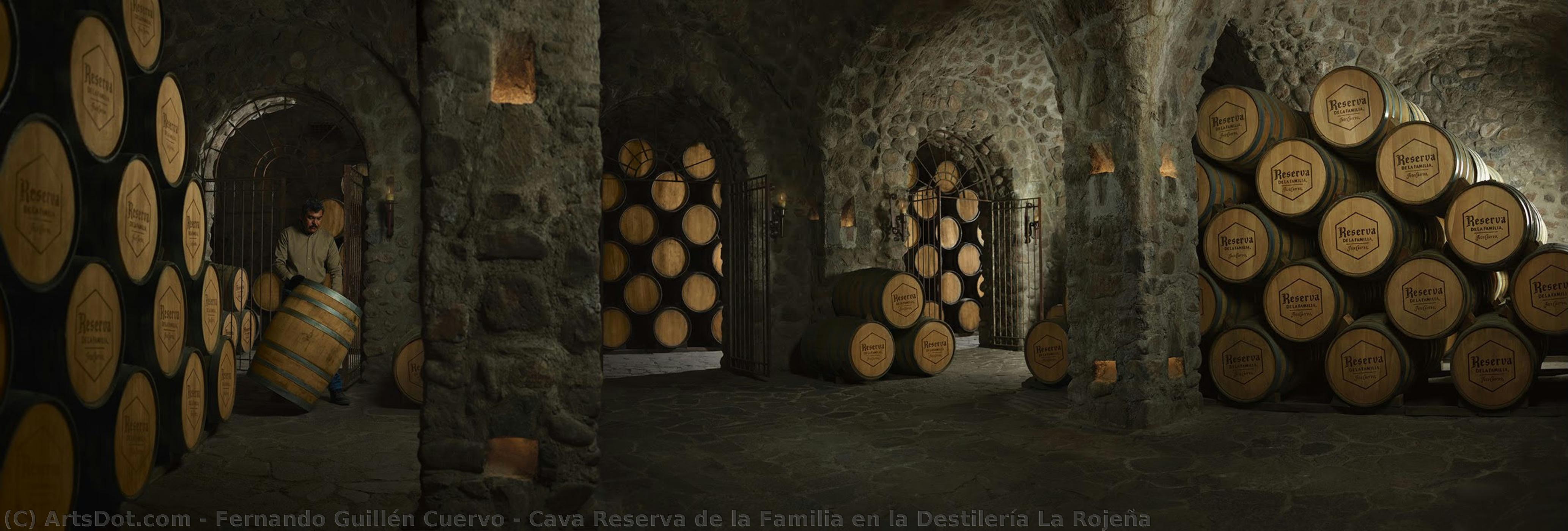 Cava Reserva De La Familia En La Destilería La Rojeña — Fernando Guillén Cuervo