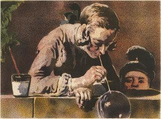 Chardin The Bubble Blower — John Clem Clarke