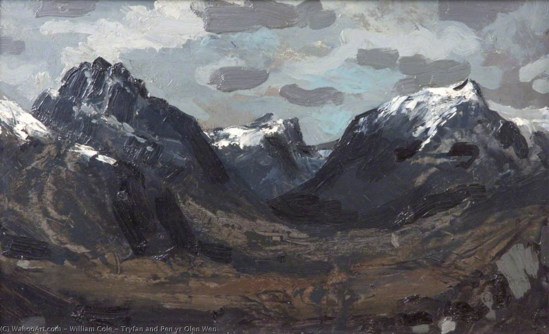 Tryfan And Pen Yr Olen Wen — William Cole