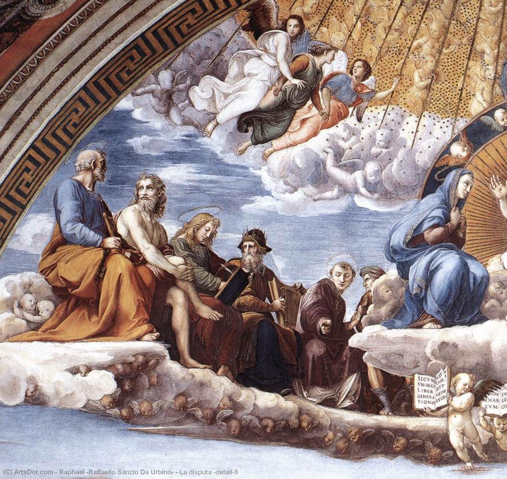 La Disputa (detail)9 — Рафаэль