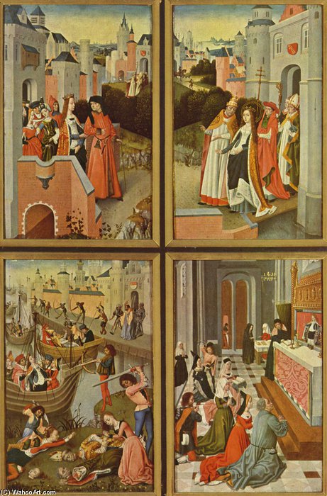 Altarpiece Of The Legend Of St. Ursula - — Master Of The Legend Of Saint Ursula