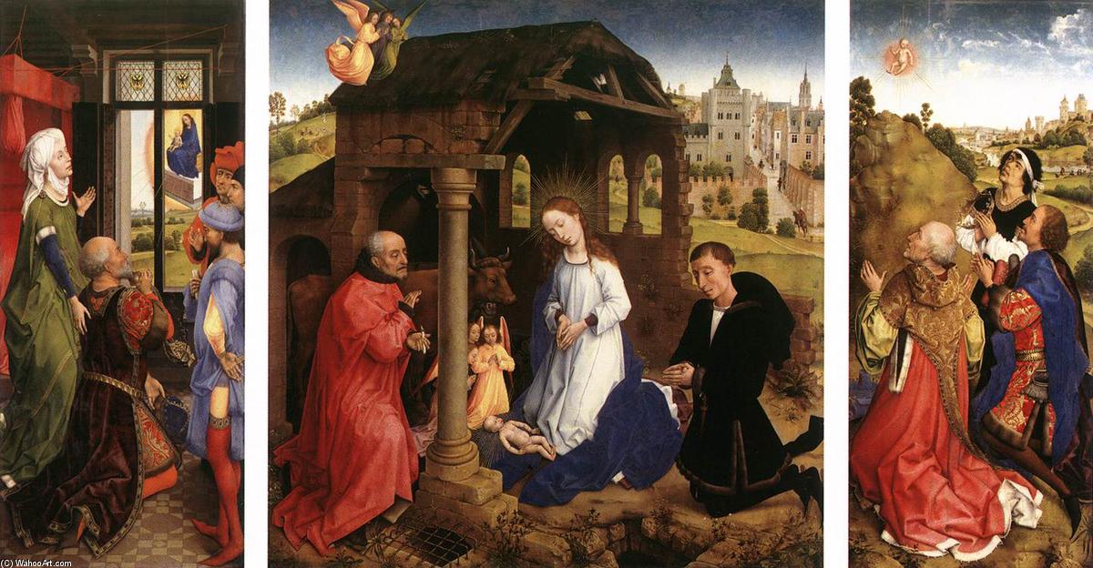 Bladelin Triptych — Roge Van Der Vejden
