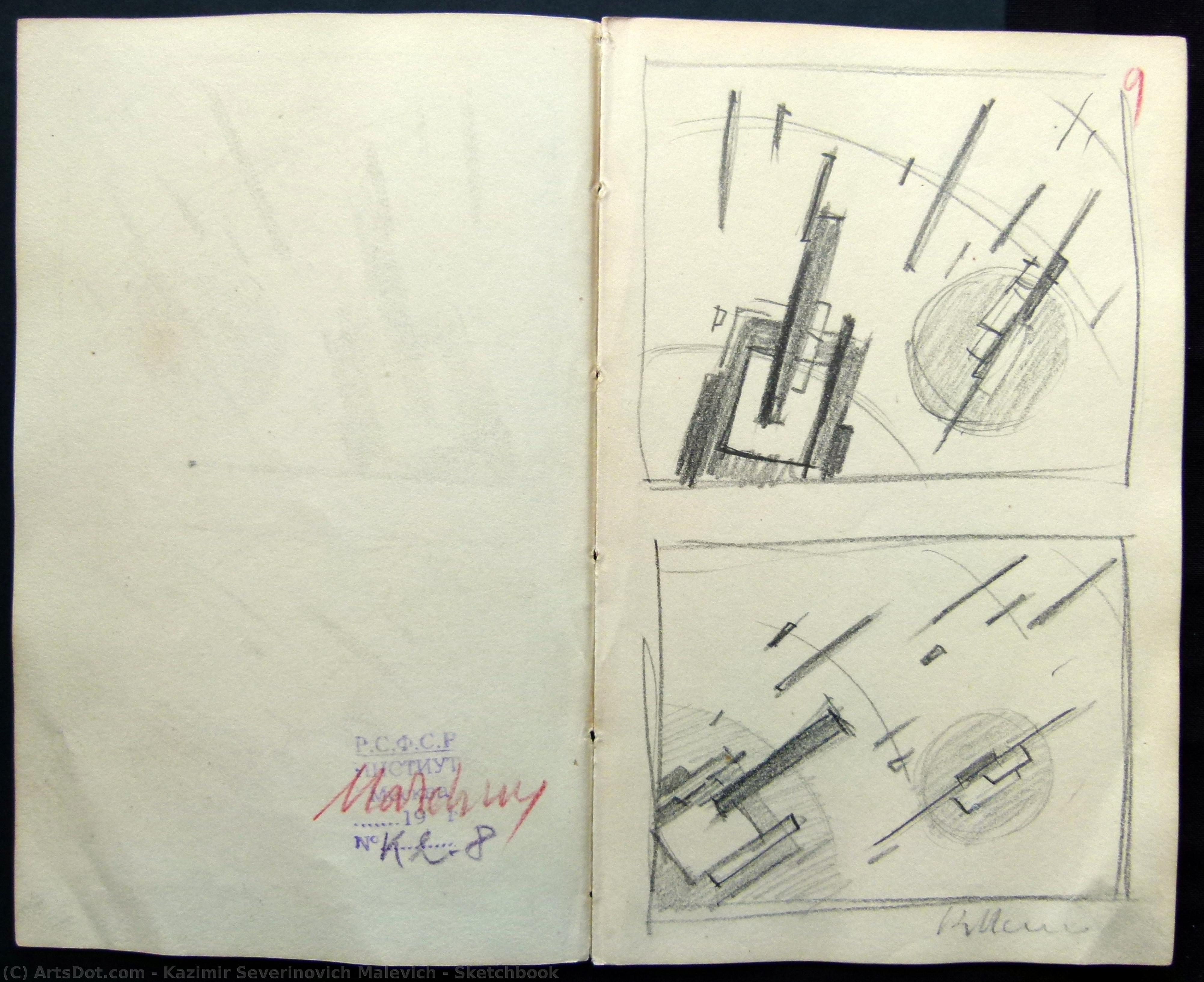 Sketchbook — Kazimir Malevich