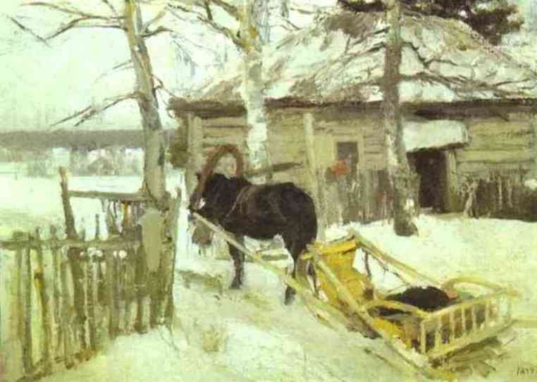 Winter 1 — Konstantin Alexeievitch Korovin