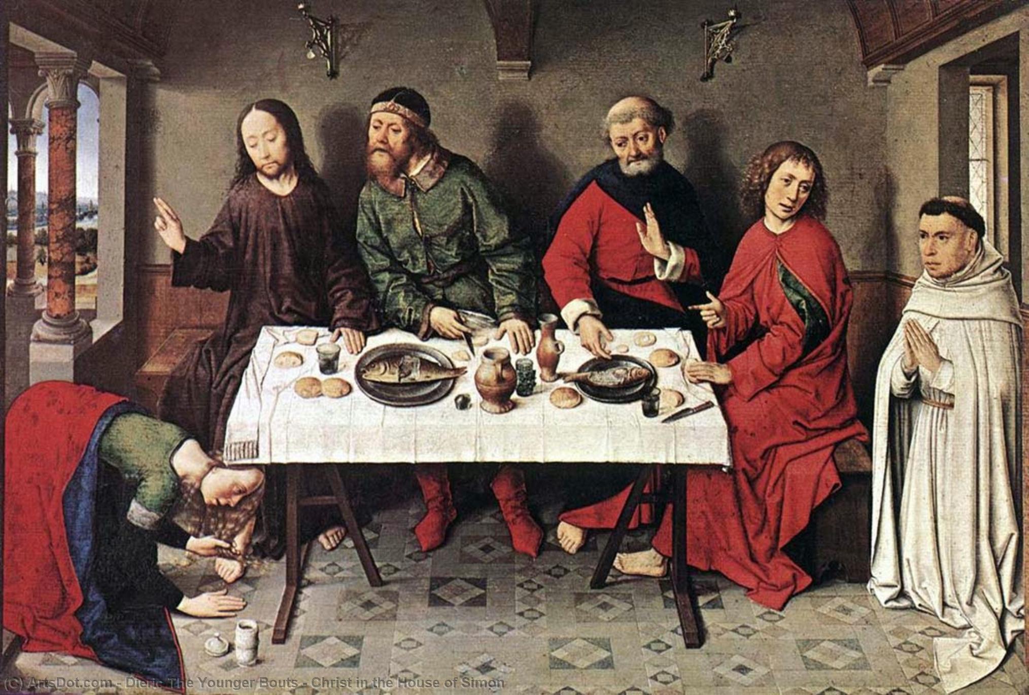 Christ In The House Of Simon — Dierik Bouts Mlađi