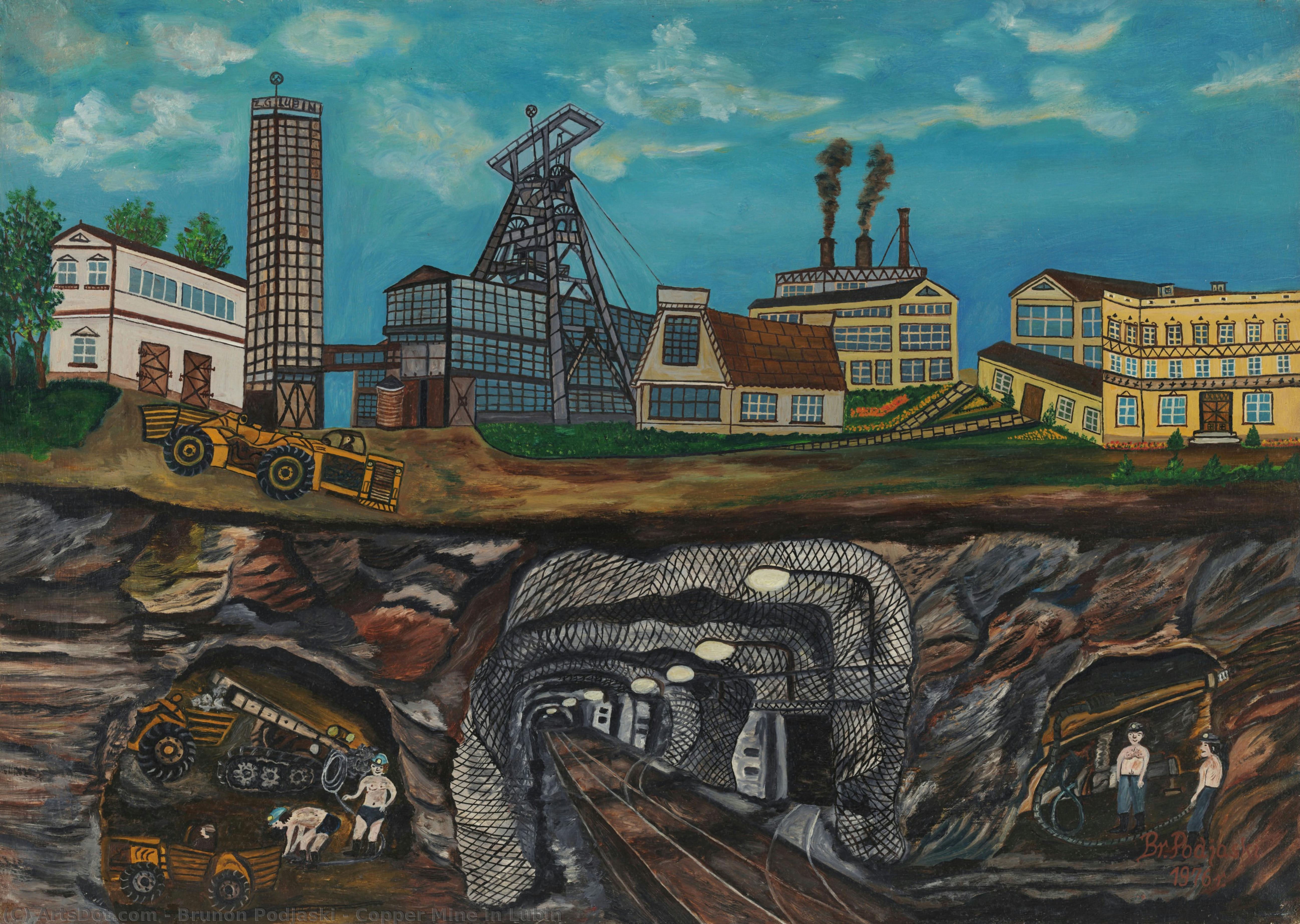 Copper Mine In Lubin — Brunon Podjaski