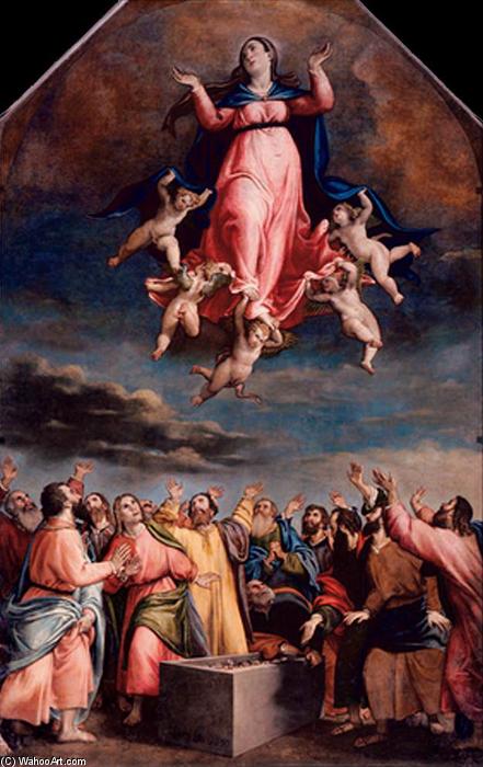 Aufnahme Der Jungfrau Maria — Lorenzo Lotto