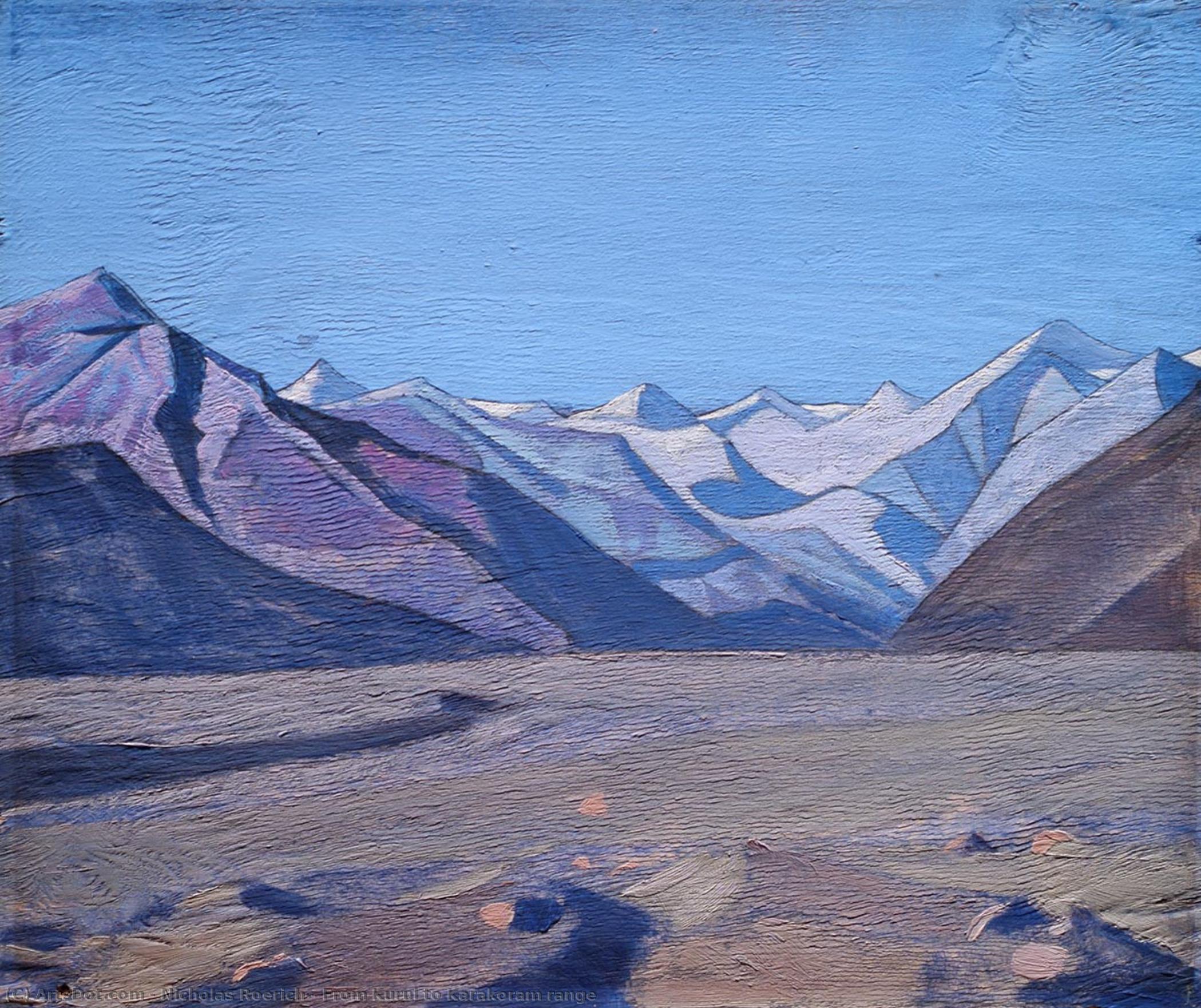 From Kurul To Karakoram Range — ニコライ・ロエリヒ