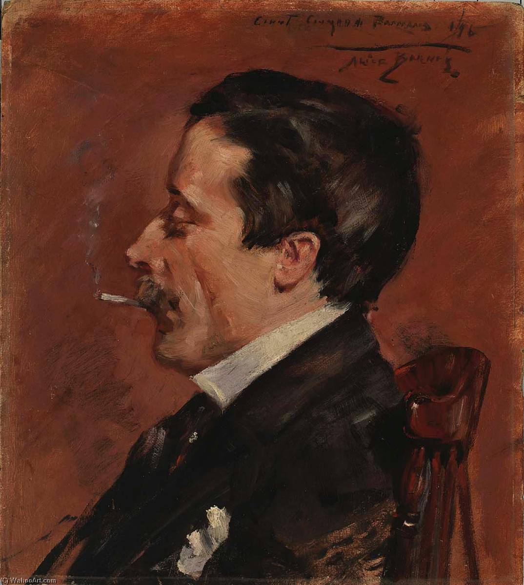 Man With Cigarette — Alice Pike Barney