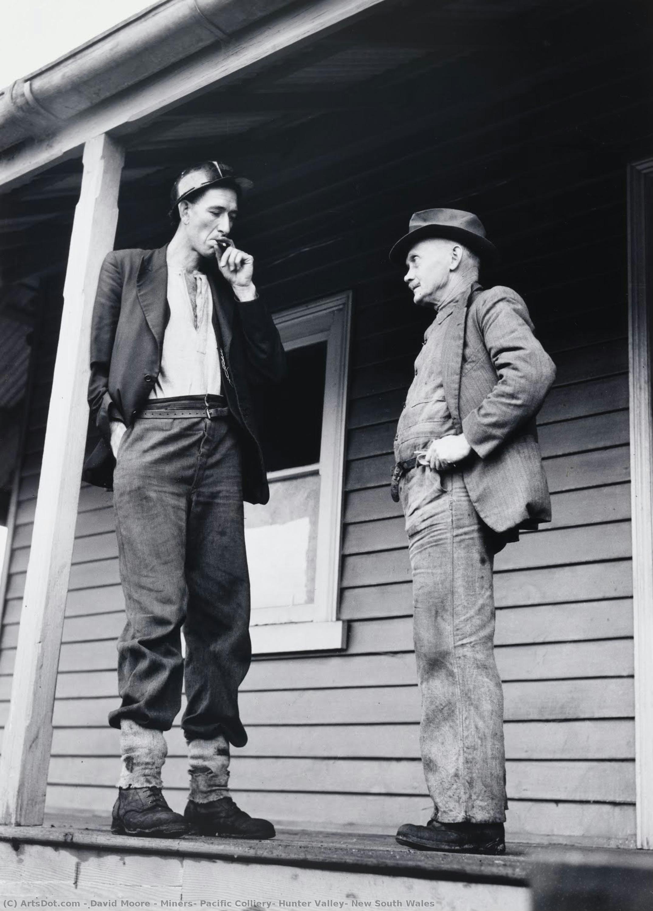 Miners, Pacific Colliery, Hunter Valley, New South Wales — David Moore