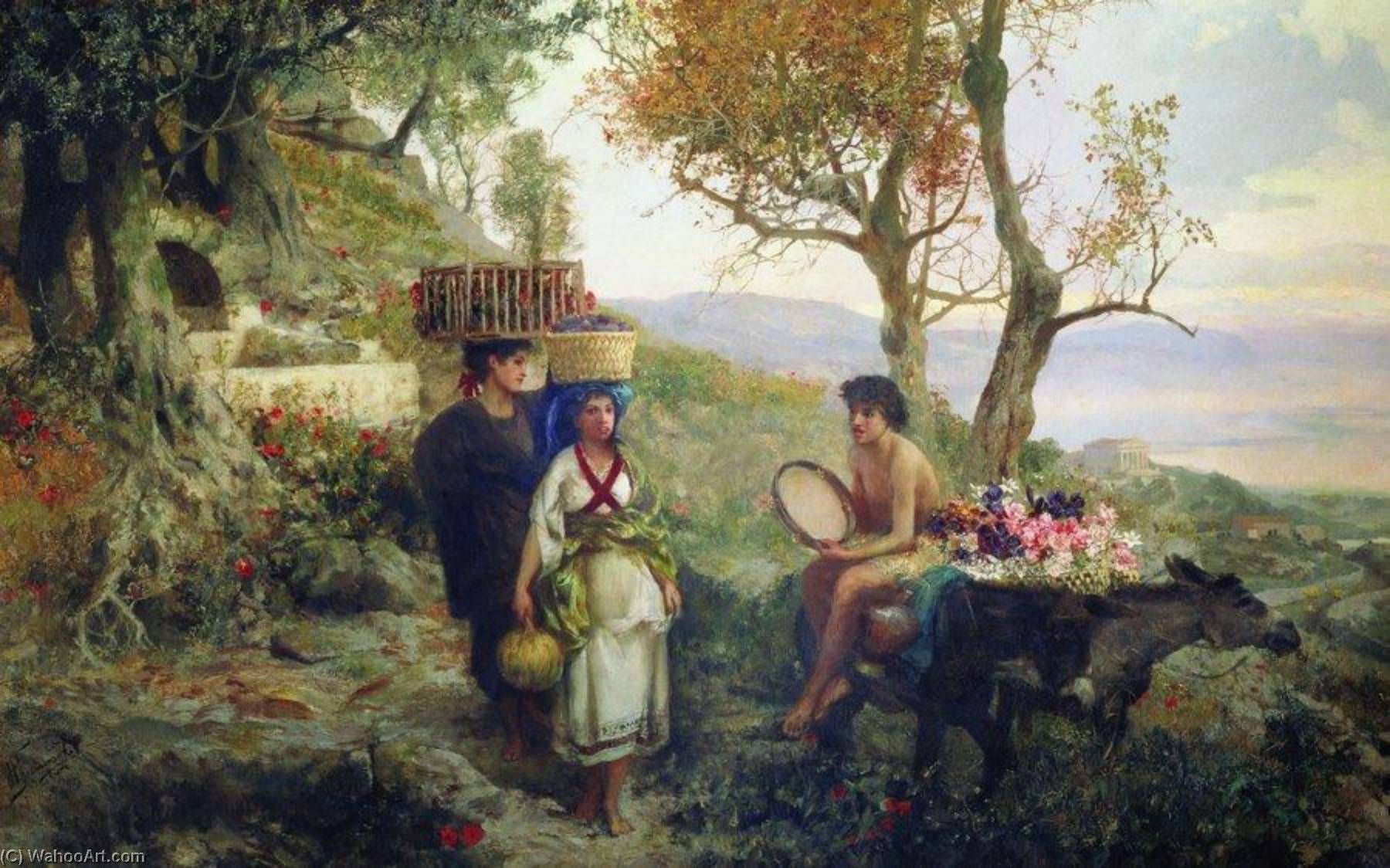 Going To The Fair — Hendryk Siemiradzki