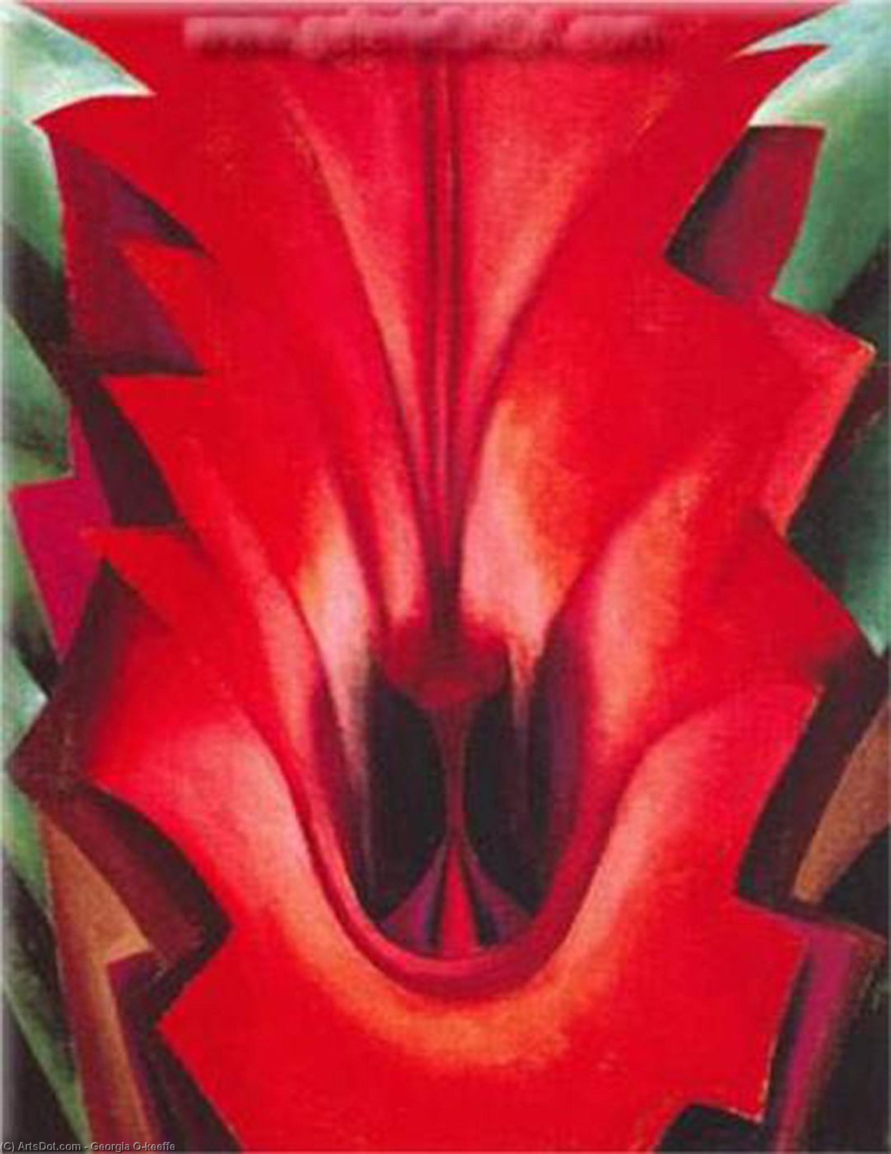 Inside Red Canna — Georgia O'keeffe