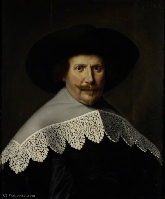 Portrait Of A Man — Dirck Dircksz Van Santvoort