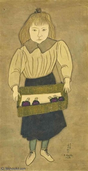 Vendeuse De Violettes — Léonard Tsuguharu Foujita