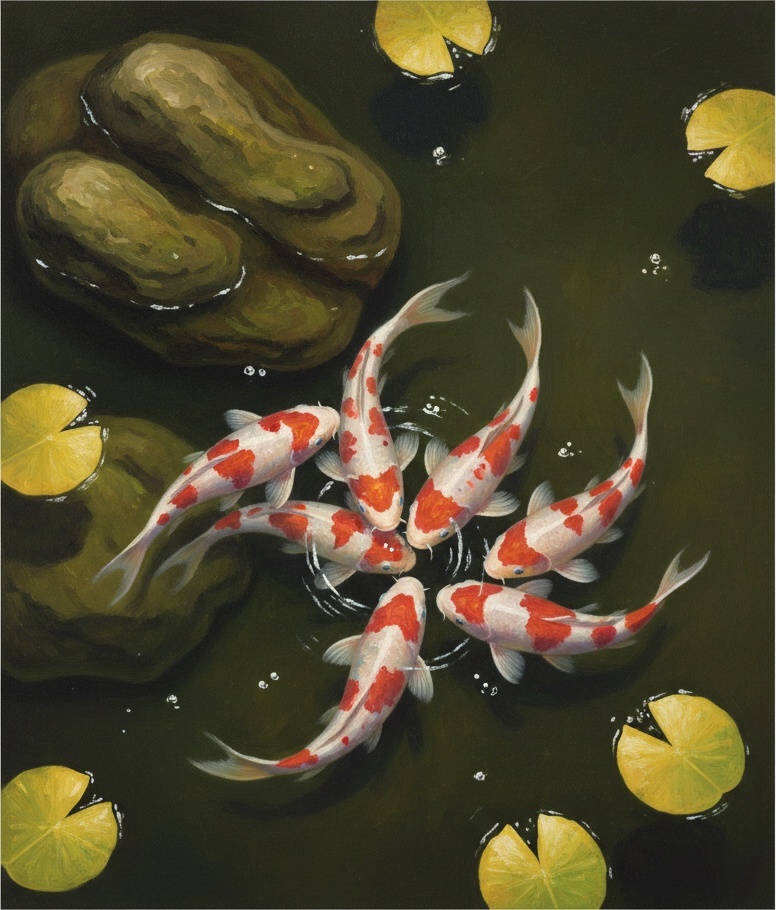 Eternal Radiance Of The Silent Pond In A Singular Masterpiece Of Motion — Christian Noiret