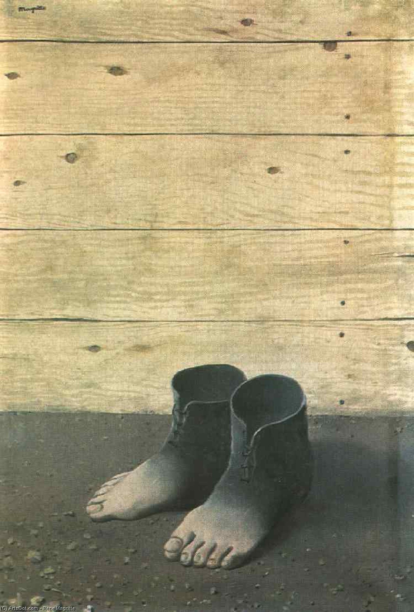 The Red Model,1935, Stockholm Mm — René Magritte